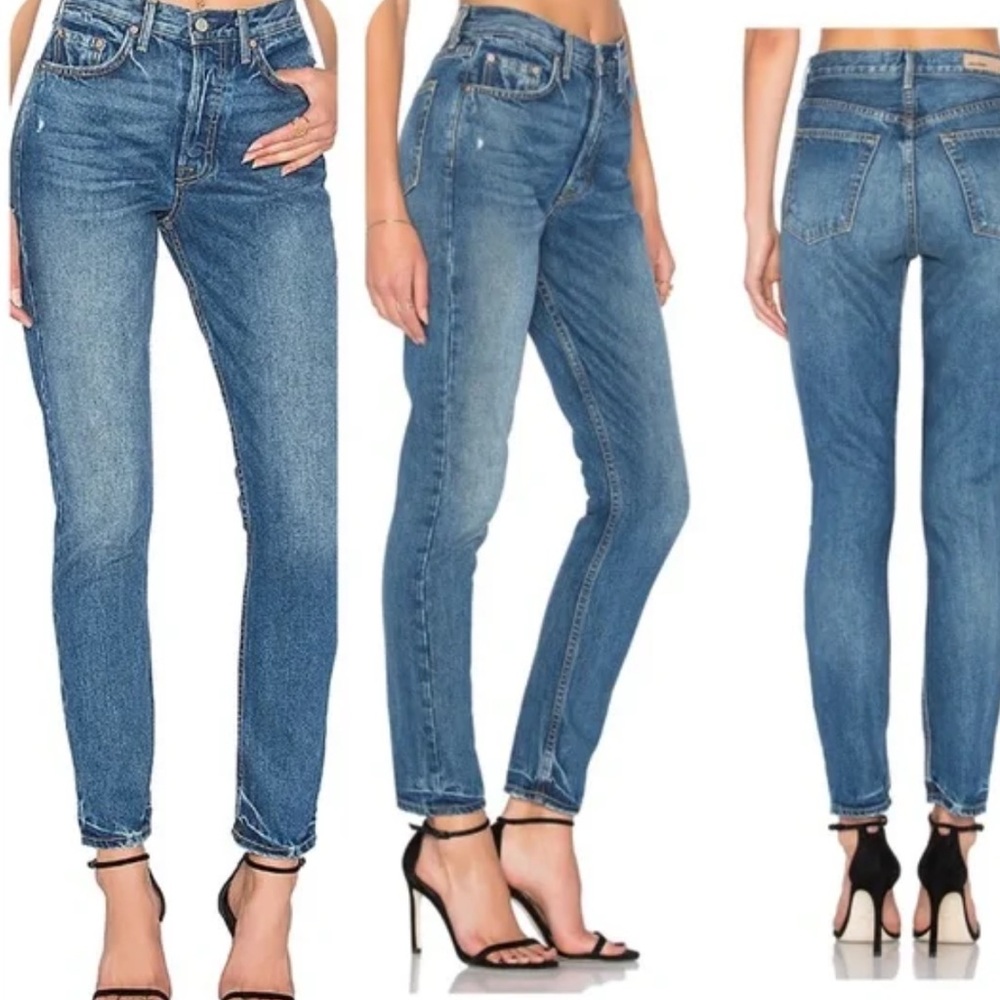 NWT Revolve Grlfrnd High Rise The Karolina Close to You Skinny Jeans 27